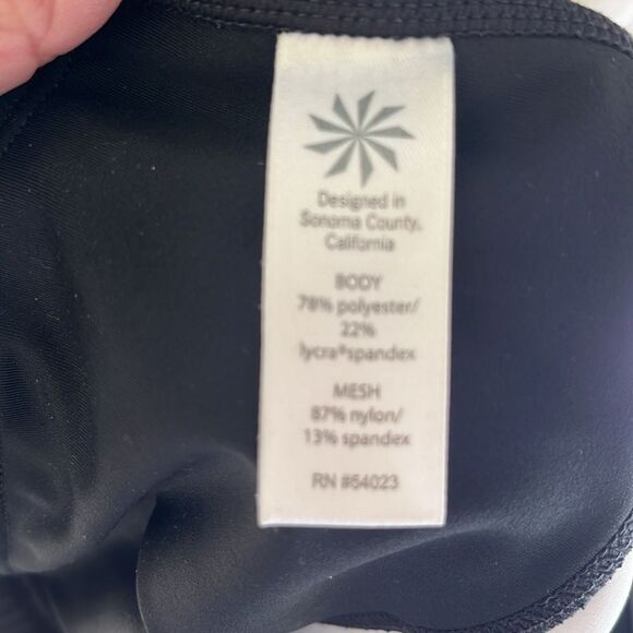 Athleta Marble Precision 7/8 Tights Size XS Gently used black/abyss - Picture 5 of 7